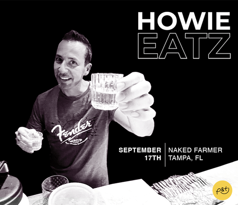 Just Announced: Howie Eatz In Tampa, FL Sept. 17